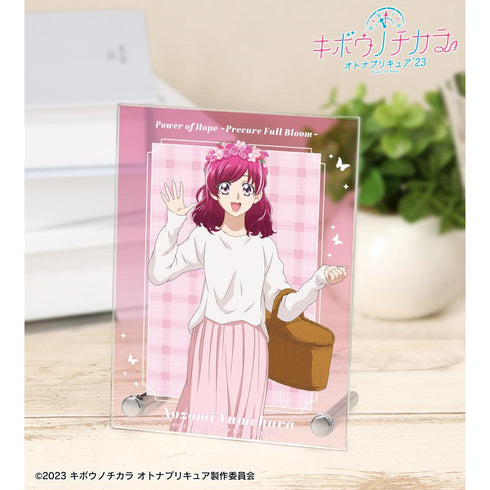 『キボウノチカラ~オトナプリキュア'23~』描き下ろし 夢原 のぞみ ピクニックver. A6アクリルパネル