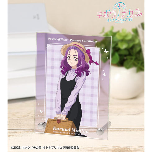 『キボウノチカラ~オトナプリキュア'23~』描き下ろし 美々野 くるみ ピクニックver. A6アクリルパネル