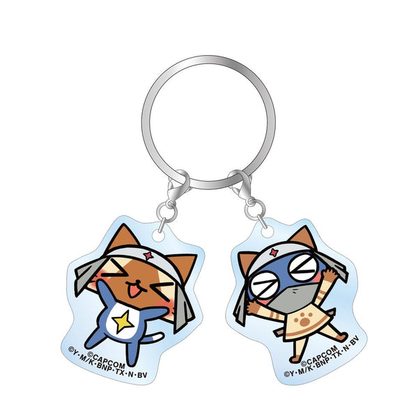 『モンスターハンター×ケロロ軍曹』モンスターハンター×ケロロ軍曹 ドロロアイルー&ドロロ 2連アクリルキーホルダー