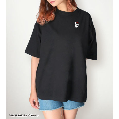 『アークナイツ』エリジウム ショッピングver. 着用BIGシルエットTシャツユニセックス