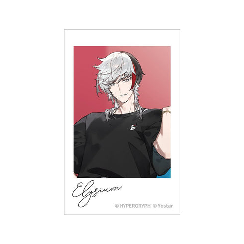 『アークナイツ』エリジウム ショッピングver. インスタントカメラ風イラストカード