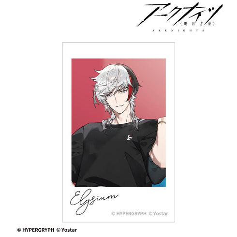 『アークナイツ』エリジウム ショッピングver. インスタントカメラ風イラストカード