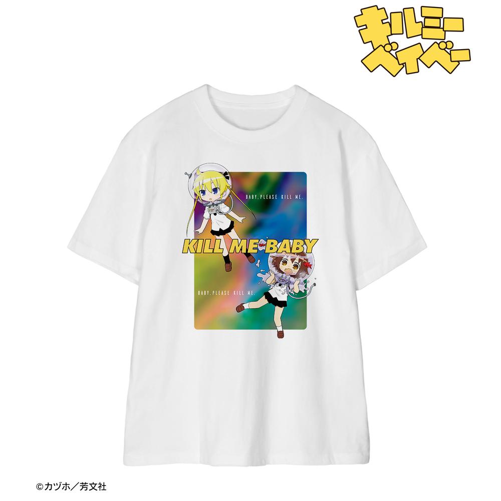 キルミーベイベー アニまるっ カヅホ先生描き下ろしTシャツリニューアル イエロー キルミーベイベー』やすな&ソーニャ Tシャツ ver.Cユニセックス