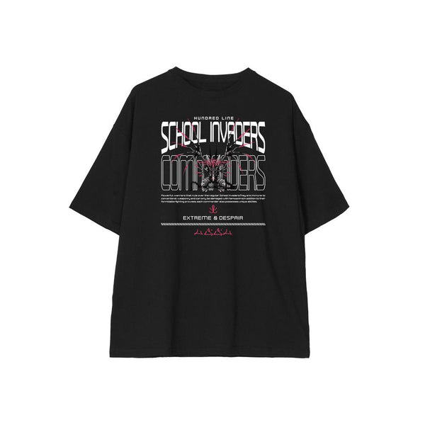 『HUNDRED LINE -最終防衛学園-』BIGシルエットTシャツ 侵校生ユニセックス【202606再販】