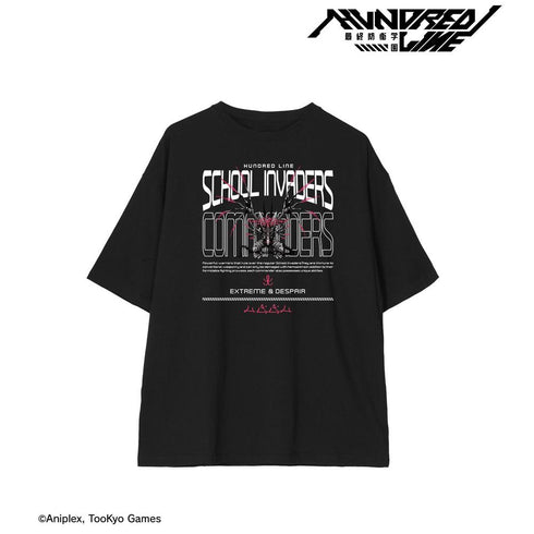 『HUNDRED LINE -最終防衛学園-』BIGシルエットTシャツ 侵校生ユニセックス【202606再販】