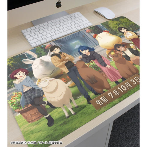 『負けヒロインが多すぎる!』描き下ろし 集合 動物とのふれあいver. マルチデスクマット
