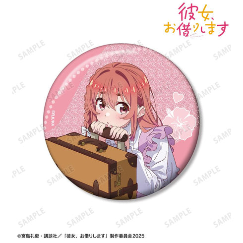 『彼女、お借りします』桜沢 墨 75mmグリッター缶バッジ