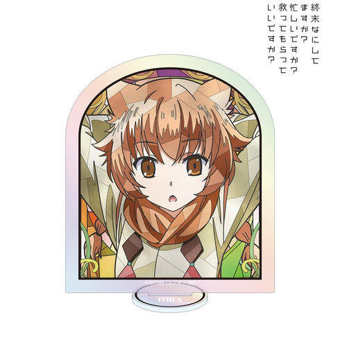 『終末なにしてますか?忙しいですか?救ってもらっていいですか?』アイセア Aure Glass オーロラアクリルスタンド