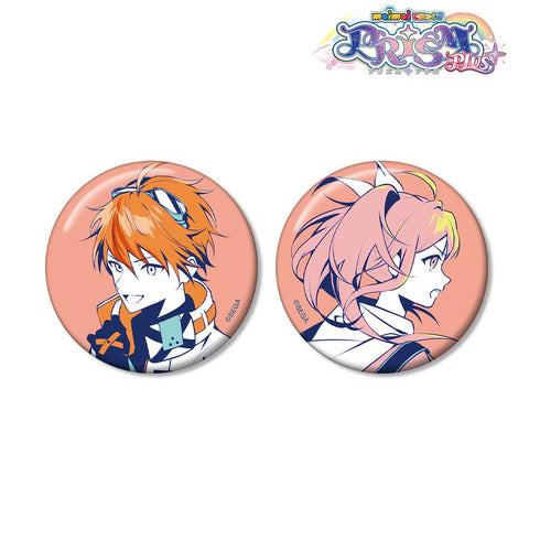『maimai でらっくす PRiSM PLUS』アスク&エムブラ 缶バッジ2個セット