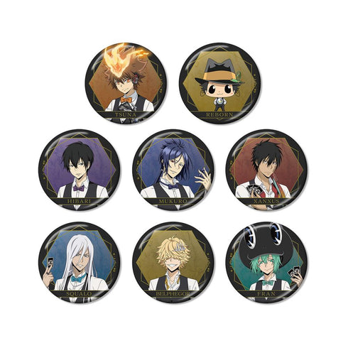 『家庭教師ヒットマンREBORN!』描き下ろし カジノver. トレーディングメタリック缶バッジ(単位/BOX)