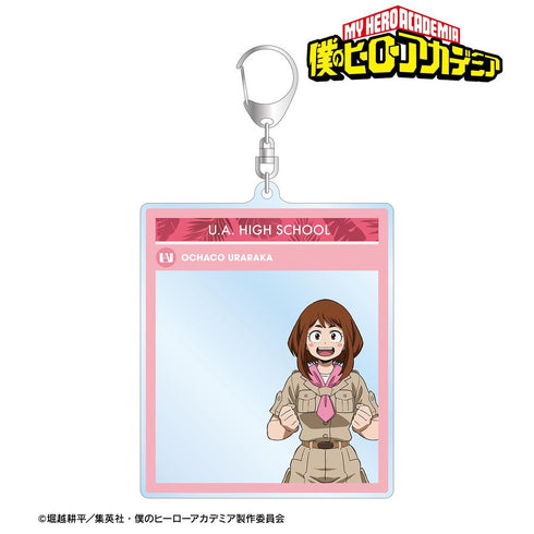 『僕のヒーローアカデミア』描き下ろし 麗日お茶子 サファリルックver. フォトフレーム風BIGアクリルキーホルダー【202608再販】