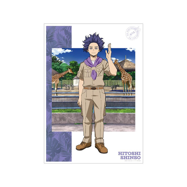 『僕のヒーローアカデミア』描き下ろし 心操人使 サファリルックver. A3マット加工ポスター