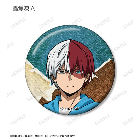 『僕のヒーローアカデミア』描き下ろし サファリルックver. トレーディンググリッター缶バッジ(単位/BOX)