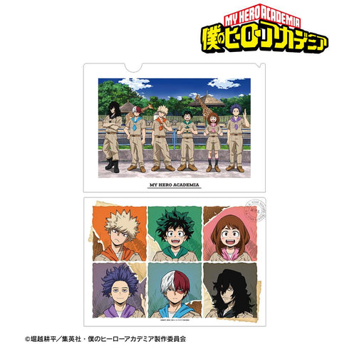 『僕のヒーローアカデミア』描き下ろし 集合 サファリルックver. クリアファイル