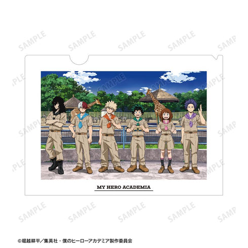 『僕のヒーローアカデミア』描き下ろし 集合 サファリルックver. クリアファイル
