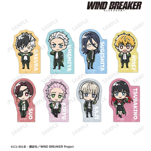 『WIND BREAKER』ちびキャラ 防風鈴 フレークシール