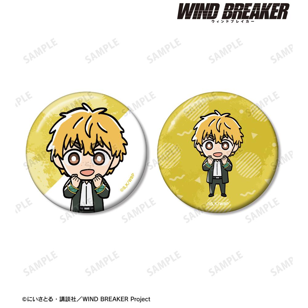 WIND BREAKER ホログラム缶バッジ 楡井秋彦 グッズ-バッチ】WIND BREAKER ホログラムビッグ缶バッジ 楡井