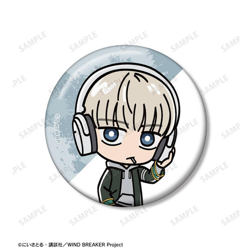 『WIND BREAKER』梶 蓮 ちびキャラ 缶バッジ2個セット