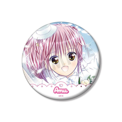 『しゅごキャラ!』日奈森 あむ カラーイラスト100mm缶バッジ