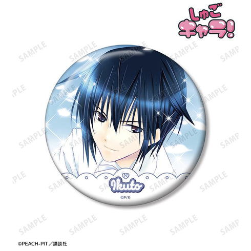 『しゅごキャラ!』月詠 イクト カラーイラスト100mm缶バッジ