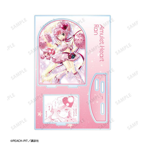 『しゅごキャラ!』アミュレットハート&ラン パーツ付きBIGアクリルスタンド