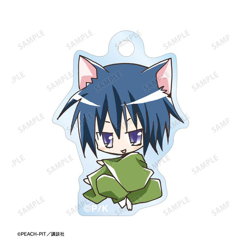 『しゅごキャラ!』月詠 イクト ちびキャラ 2連ワイヤーアクリルキーホルダー