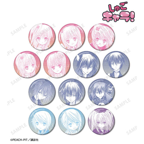 『しゅごキャラ!』トレーディング原作コマグリッター缶バッジ(単位/BOX)
