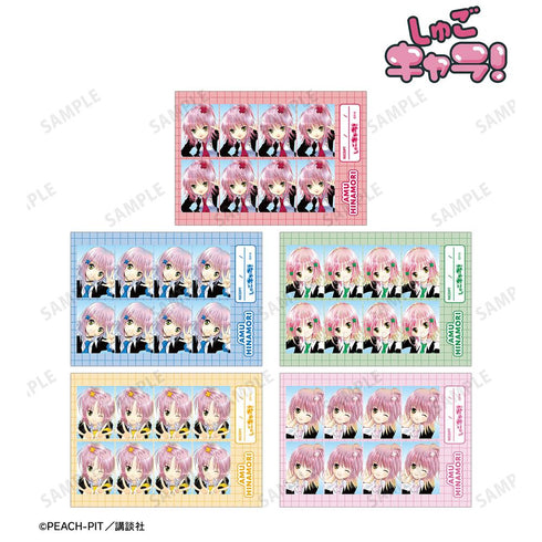 『しゅごキャラ!』日奈森 あむ 証明写真風ブロマイド5枚セット ver.A