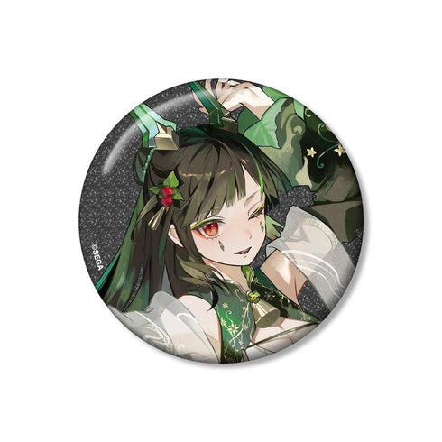 『maimai でらっくす PRiSM PLUS』黒姫 75mmグリッター缶バッジ