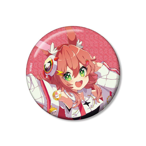 『maimai でらっくす PRiSM PLUS』ラズ(のじゃロリック) 75mmグリッター缶バッジ