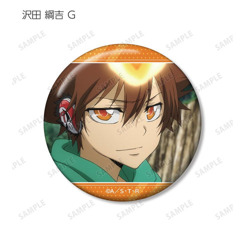 『家庭教師ヒットマンREBORN!』トレーディング 沢田 綱吉オンリー 場面写缶バッジ(単位/BOX)
