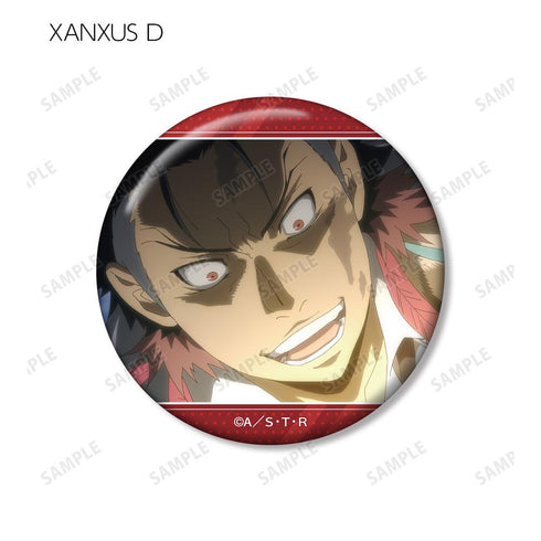 『家庭教師ヒットマンREBORN!』トレーディング XANXUSオンリー 場面写缶バッジ(単位/BOX)