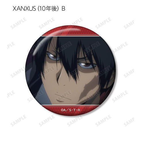 『家庭教師ヒットマンREBORN!』トレーディング XANXUSオンリー 場面写缶バッジ(単位/BOX)