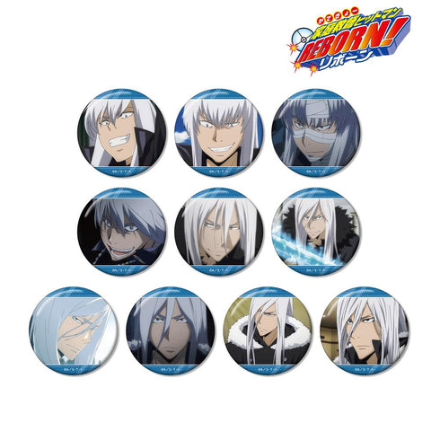 『家庭教師ヒットマンREBORN!』トレーディング スペルビ・スクアーロオンリー 場面写缶バッジ(単位/BOX)