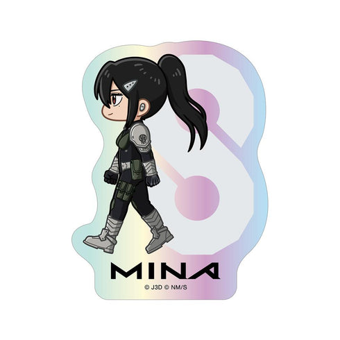 『怪獣8号』亜白ミナ ちびとこ オーロラステッカー