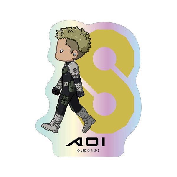 『怪獣8号』神楽木葵 ちびとこ オーロラステッカー