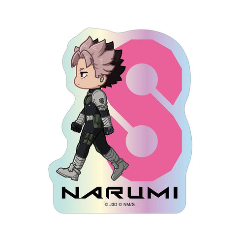 『怪獣8号』鳴海弦 ちびとこ オーロラステッカー