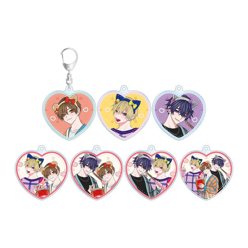 『こんなの運命じゃないから勘違いしないで』ちふゆ先生 描き下ろし 遊園地デートver. トレーディングアクリルキーホルダー(単位/BOX)