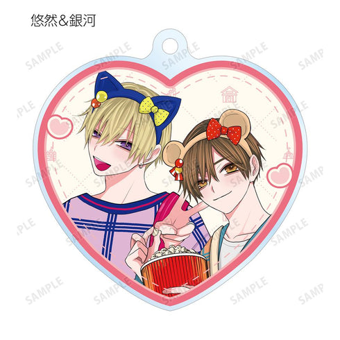 『こんなの運命じゃないから勘違いしないで』ちふゆ先生 描き下ろし 遊園地デートver. トレーディングアクリルキーホルダー(単位/BOX)