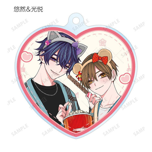 『こんなの運命じゃないから勘違いしないで』ちふゆ先生 描き下ろし 遊園地デートver. トレーディングアクリルキーホルダー(単位/BOX)