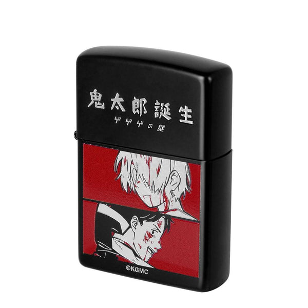 『鬼太郎誕生 ゲゲゲの謎』ZIPPOコラボ 描き下ろし 鬼太郎の父&水木 戦う父の背中ver. ライター