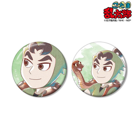 『忍たま乱太郎』伊賀崎孫兵 Ani-Art aqua label 第2弾 缶バッジ2個セット【202605再販】