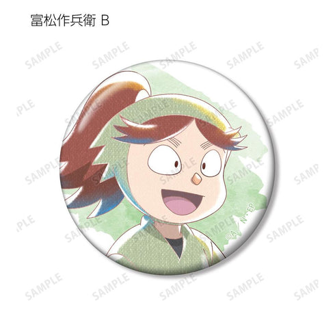 『忍たま乱太郎』富松作兵衛 Ani-Art aqua label 第2弾 缶バッジ2個セット【202605再販】