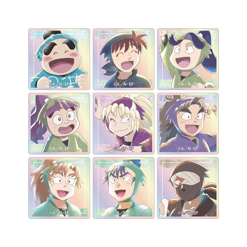 《忍者乱太郎》Ani-Art aqua label 系列第二弹 极光亚克力贴纸 ver.C(单位/盒)【202605再版】