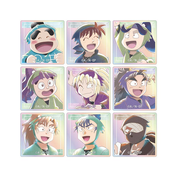 《忍者乱太郎》Ani-Art aqua label 系列第二弹 极光亚克力贴纸 ver.C(单位/盒)【202605再版】