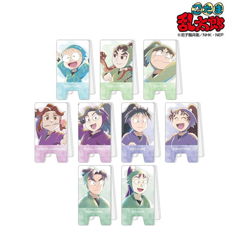 《忍者乱太郎》Ani-Art aqua label 系列第二弹 亚克力立式招牌风格便签架 ver.A(单位/盒)【202605再版】