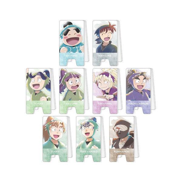 《忍者乱太郎》Ani-Art aqua label 系列第二弹 亚克力立式招牌风格便签架 ver.C(单位/盒)【202605再版】