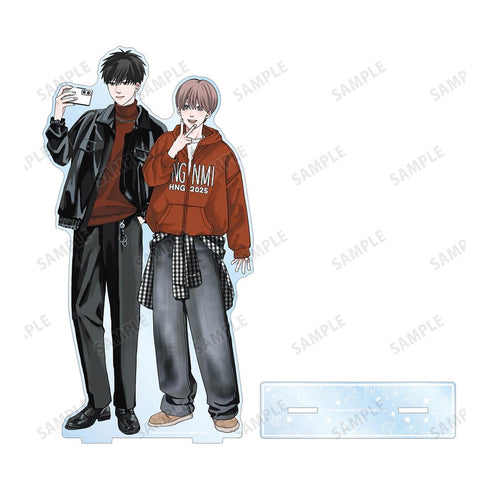 『高良くんと天城くん兄貴の友達』はなげのまい先生 描き下ろし 柿本健&田中優也 公園ver. 集合BIGアクリルスタンド