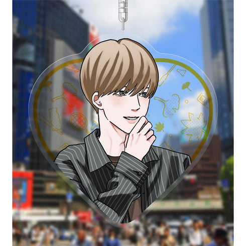 『高良くんと天城くん兄貴の友達』はなげのまい先生 描き下ろし 高良瞬 公園ver. BIGアクリルキーホルダー