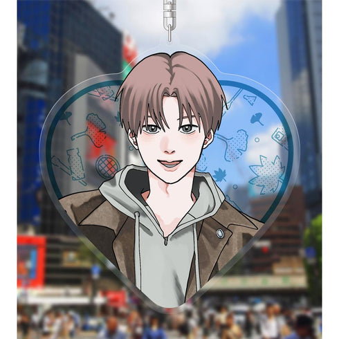 『高良くんと天城くん兄貴の友達』はなげのまい先生 描き下ろし 田中隼人 公園ver. BIGアクリルキーホルダー
